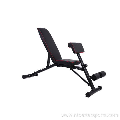 Flat Chair Adjustable Folding Bench Press Weight Bench